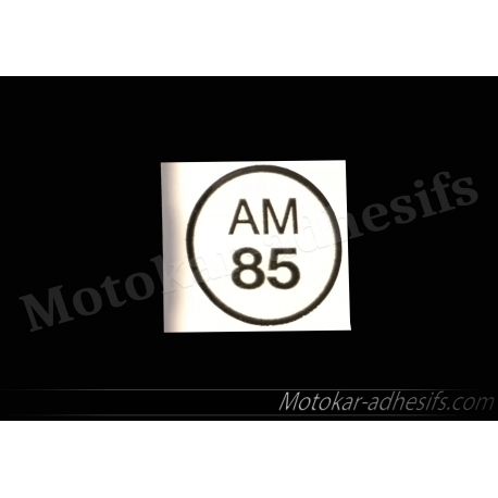 Autocollants stickers AM85