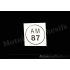 Autocollants stickers AM87