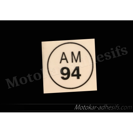 Autocollants stickers AM94
