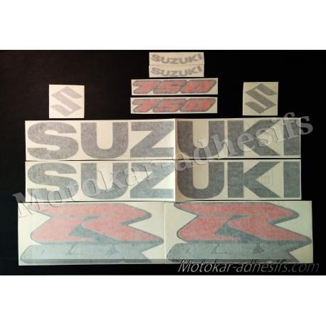 Autocollants - stickers Suzuki GSX-R 750 1991