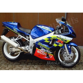 Autocollants stickers Suzuki gsxr 600 année 2002 Telephonica 