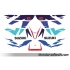 Autocollants - stickers Suzuki GSX-R 600 2010 25eme anniversaire