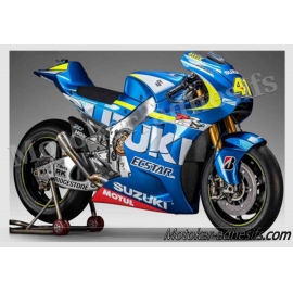 Autocollants - stickers Suzuki gsxr moto grand prix 2015