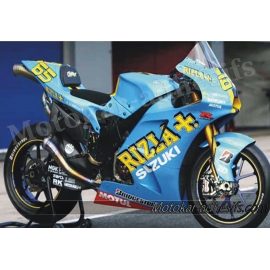 Autocollants - stickers Suzuki gsxr moto grand prix Rizla