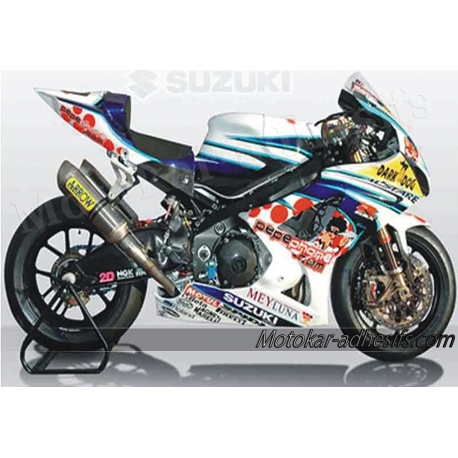 Autocollants stickers Suzuki GSXR ALISTARE 