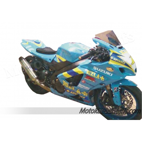 Autocollants - stickers Suzuki gsxr moto grand prix Rizla