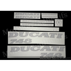 Autocollants stickers Ducati 748 