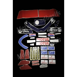 Autocollants stickers Honda Africa twin 650 marathon