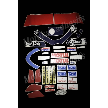 Autocollants stickers Honda Africa twin 650 marathon