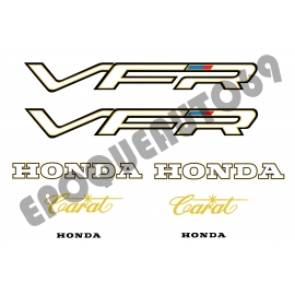 Autocollants - Stickers Honda VFR 750 RC36 année 1991-92