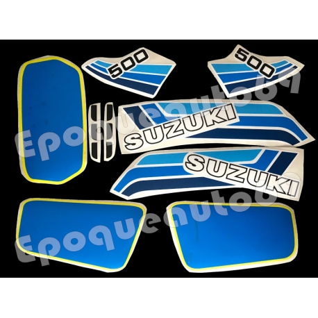 Kit autocollants - stickers suzuki DR 500