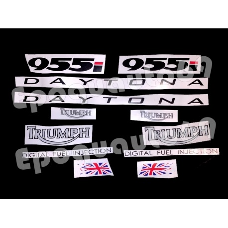 Autocollants Stickers triumph daytona 955 i année 2002