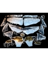 Autocollants stickers Africa twin xrv 750 rd 07A (noire)