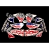 Autocollants stickers Africa twin xrv 750 rd 07