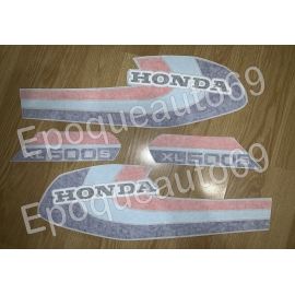 Autocollants Stickers HONDA 500 XLS année 1979