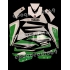 Autocollants Stickers Yamaha T-max 530 Vert