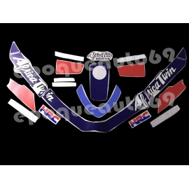 Autocollants stickers Honda Africa twin xrv 650 rd 03 1988-89