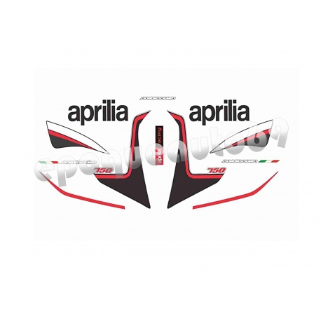 Autocollants stickers Aprilia dorsoduro 750 année 2014