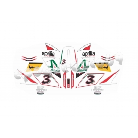 Autocollants stickers Aprilia dorsoduro alitalia