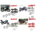 Autocollants Stickers Aprilia Caponord 1000 EVT