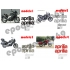 Autocollants Stickers Aprilia Caponord 1000 EVT