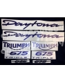 Autocollants Stickers triumph daytona triple 675 année 2010