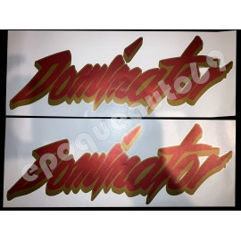 Autocollants Stickers Honda Dominator 650 année 1989