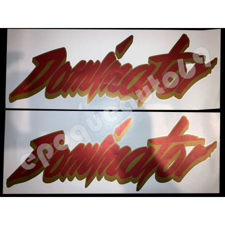 Autocollants Stickers Honda Dominator 650 année 1989