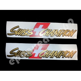 Autocollants stickers Renault clio williams SWISS CHAMPION 