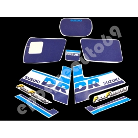 Autocollants - stickers suzuki DR 600 S année 1987
