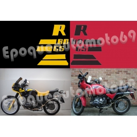 Kit autocollants -stickers BMW R80 GS année 1990