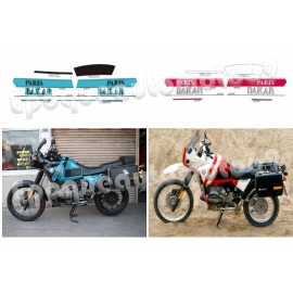 Autocollants -stickers BMW R 100 GS paris dakar