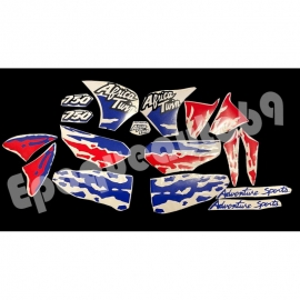Autocollants stickers Africa twin xrv 750 rd 07