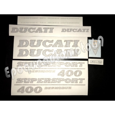 Autocollants - Stickers Ducati 400 ss super sport desmodue