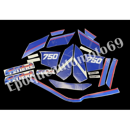 Autocollants Stickers yamaha super tenere xtz 750 de 1990