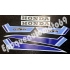 Kit autocollants Stickers HONDA CB 125 twin année 1979 (moto bleue)