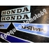 Autocollants Stickers HONDA CB 125 twin année 1979 (moto bleue)