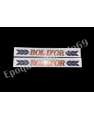 Autocollants Stickers bol d'or "épis"