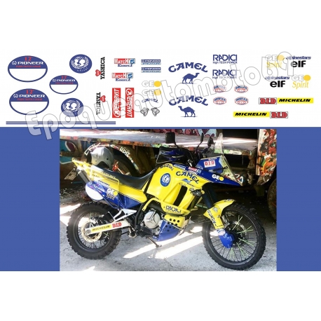 Autocollants - Stickers Suzuki DR 750/ 800 BIG PARIS DAKAR 