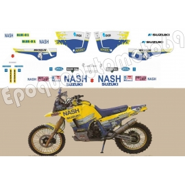 Autocollants - stickers suzuki DR 800 S BIG année 1992