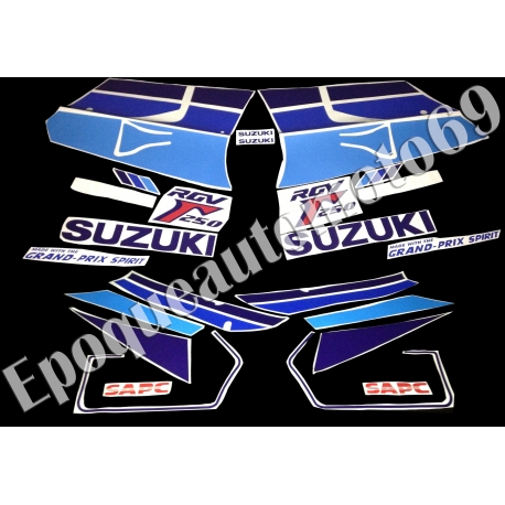 Autocollants - Stickers suzuki rgv 250 gamma année 1991 