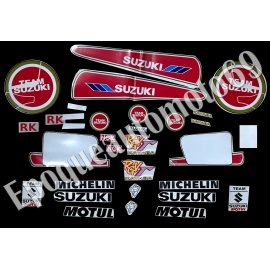 Autocollants - Stickers suzuki rgv 250 gamma de 1991 Lucky strike 