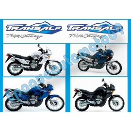 AUTOCOLLANTS -STICKERS HONDA TRANSALP XLV 650 ANNÉE 2003