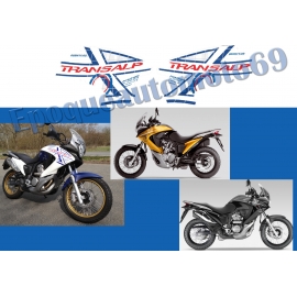 Autocollants stickers Honda transalp Xlv 700 ROTHMANS année 2009