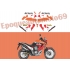 AUTOCOLLANTS -STICKERS HONDA TRANSALP XLV 700 REPSOL