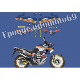 AUTOCOLLANTS -STICKERS HONDA TRANSALP XLV 700 ROTHMANS 