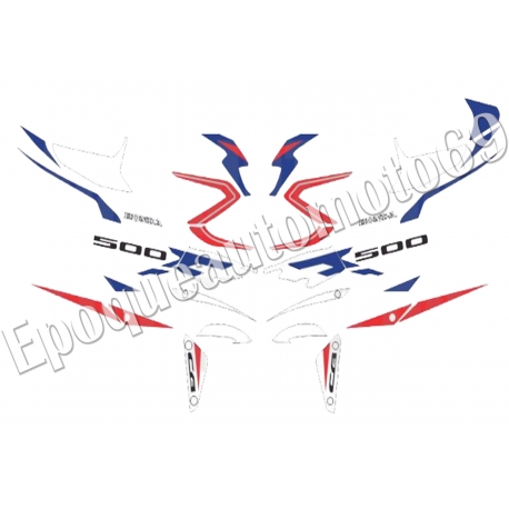 Autocollants Stickers HONDA CB 500 année 2019