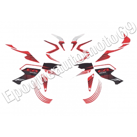 Autocollants Stickers HONDA CB 500 année 2019