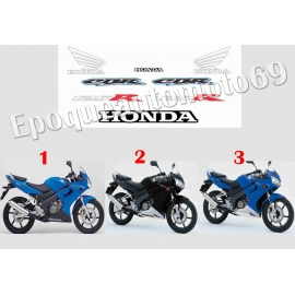 AUTOCOLLANTS STICKERS HONDA CBR 125 R ANNÉE 2004