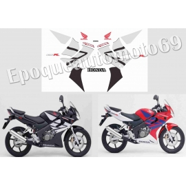 AUTOCOLLANTS STICKERS HONDA CBR 125 R ANNÉE 2005